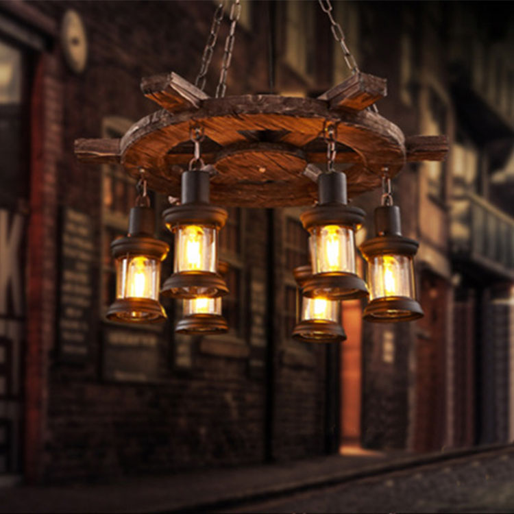 Lighting Interior Decor - Antika Tarzı İç Mekan Dekorasyonu Asılı