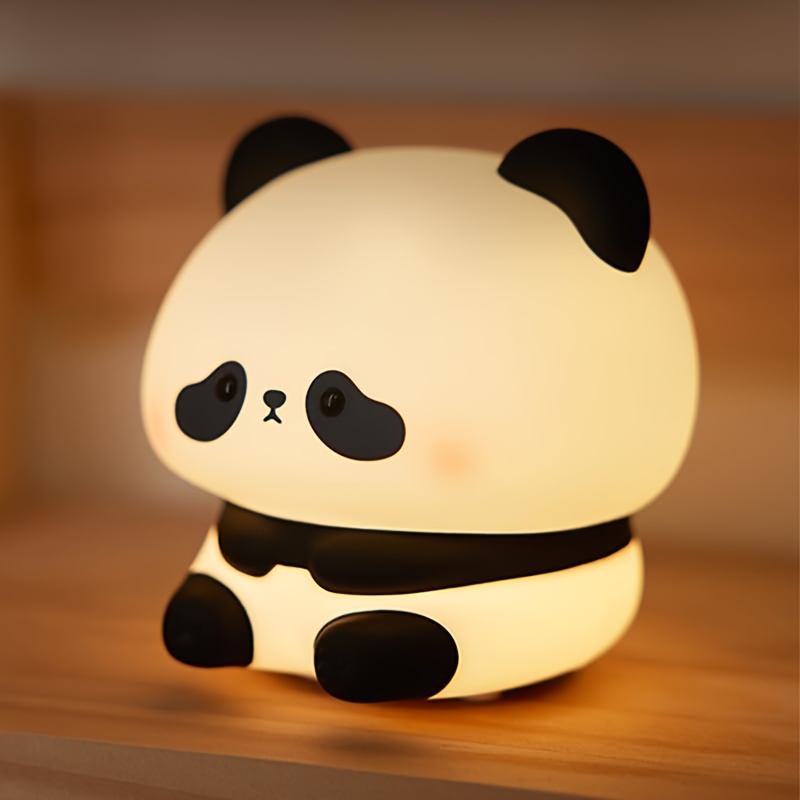 Lighting Decoration - Panda temalı Noel hediyeleri, Zamanlanabilir gece