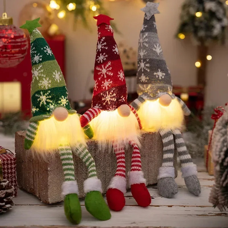 Pendant Lighting Christmas Decor - Noel Yüzü Olmayan Bebek Gnome Süsler