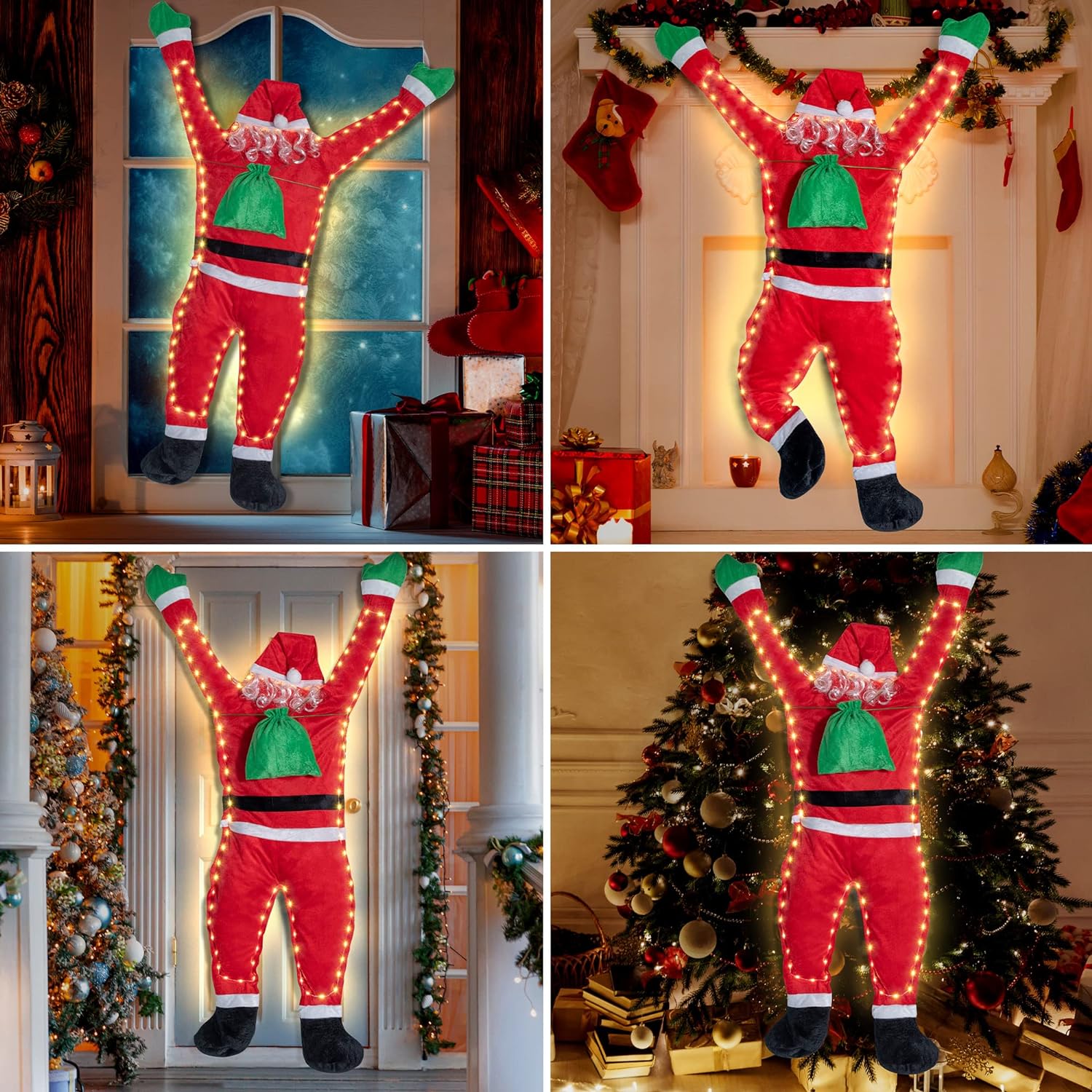 Light Up noel baba noel baba d - Pendant Lighting Christmas Decor incelemesi ve fiyatı