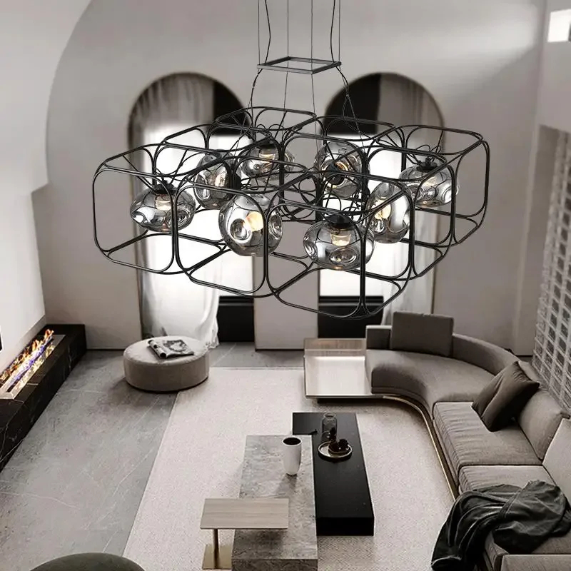 Retro LED Avize Siyah Geometri - Geometric Lamp Shade incelemesi ve fiyatı