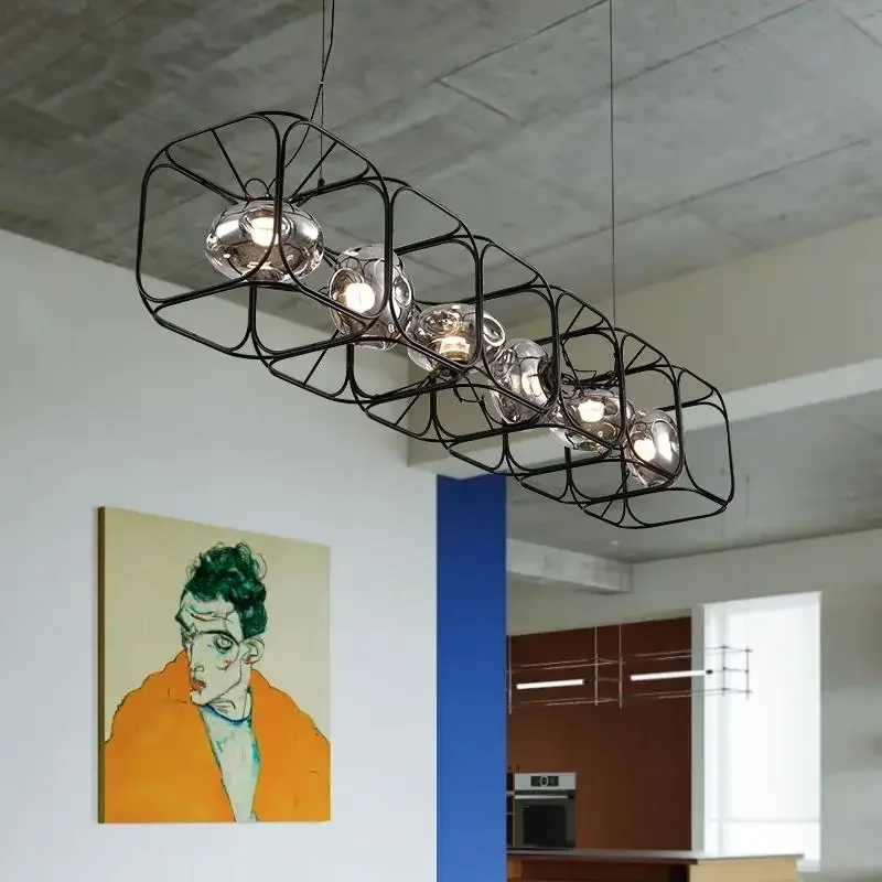 Retro LED Avize Siyah Geometri - Geometric Lamp Shade incelemesi ve fiyatı