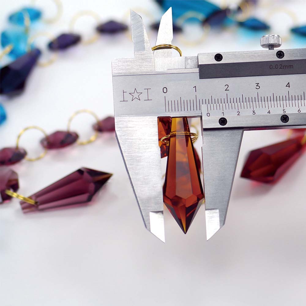 38mm Mix Renk Kristal Icicle B - Pendant Lighting Christmas Decor incelemesi ve fiyatı