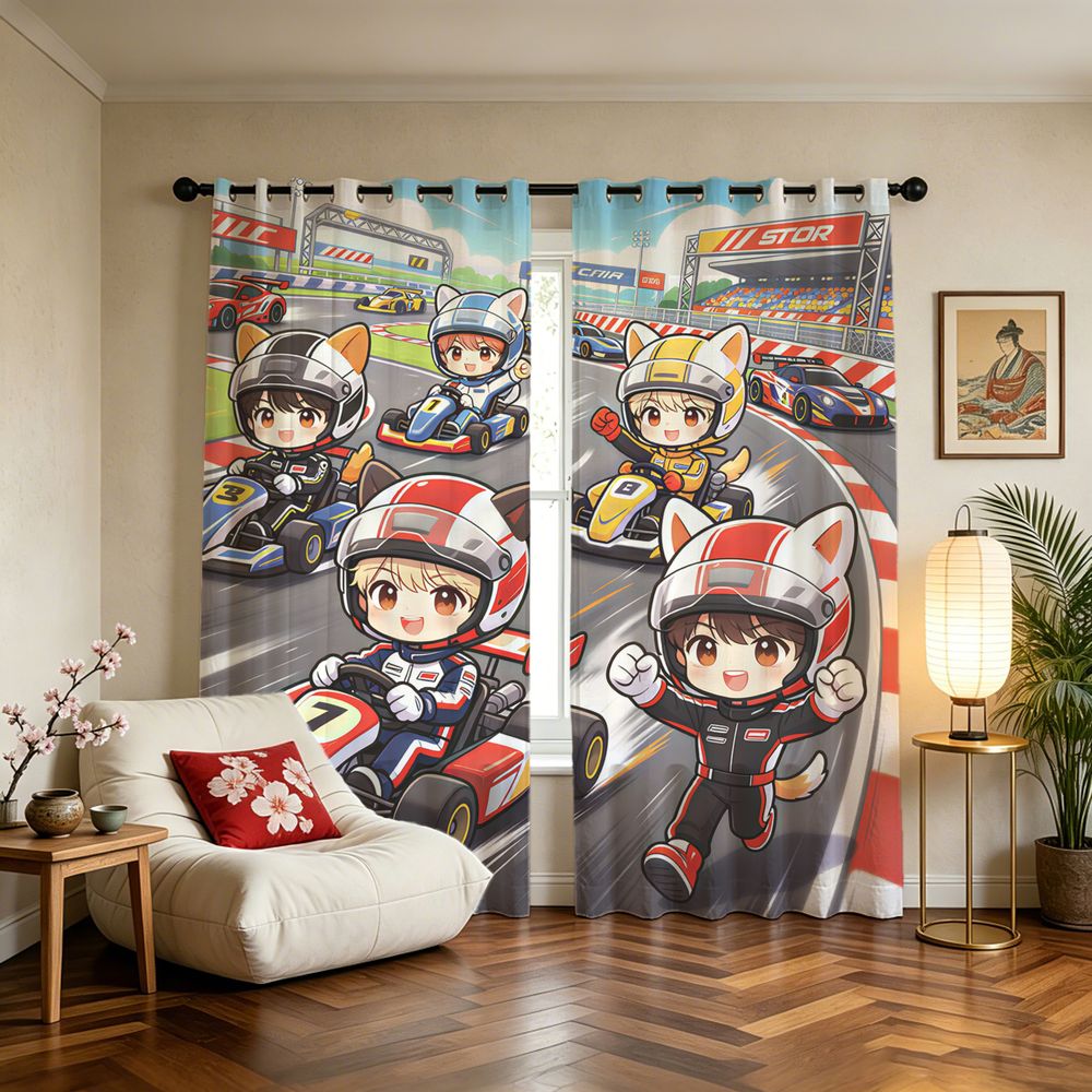 Kart Yarışı Karikatür Dijital  - Decor Kart Lighting incelemesi ve fiyatı