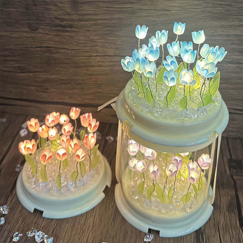 DIY Lale Lamba Simülasyon Çiçe - Decor Lighting Table Lamps incelemesi ve fiyatı