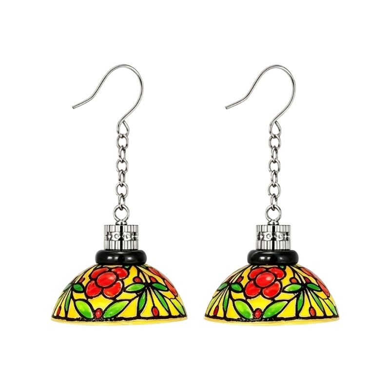 Renkli Abajur Tarzı Dangle Tas - Geometric Lamp Shade incelemesi ve fiyatı