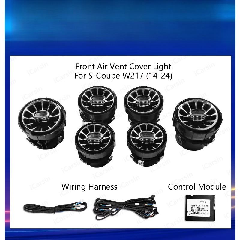 W217 W222 Coupe Dynamic C217 I - Lighting Interior Decor incelemesi ve fiyatı