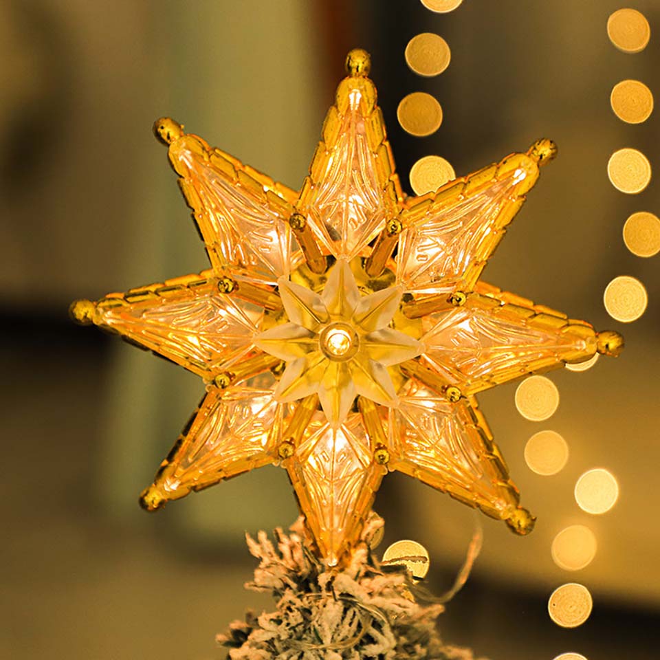 Işıklı Yıldız Ağaç Üstü Süsü N - Pendant Lighting Christmas Decor incelemesi ve fiyatı