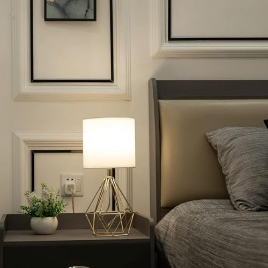Modern Oymalı Tabanlı Yatak Od - Geometric Lamp Shade incelemesi ve fiyatı