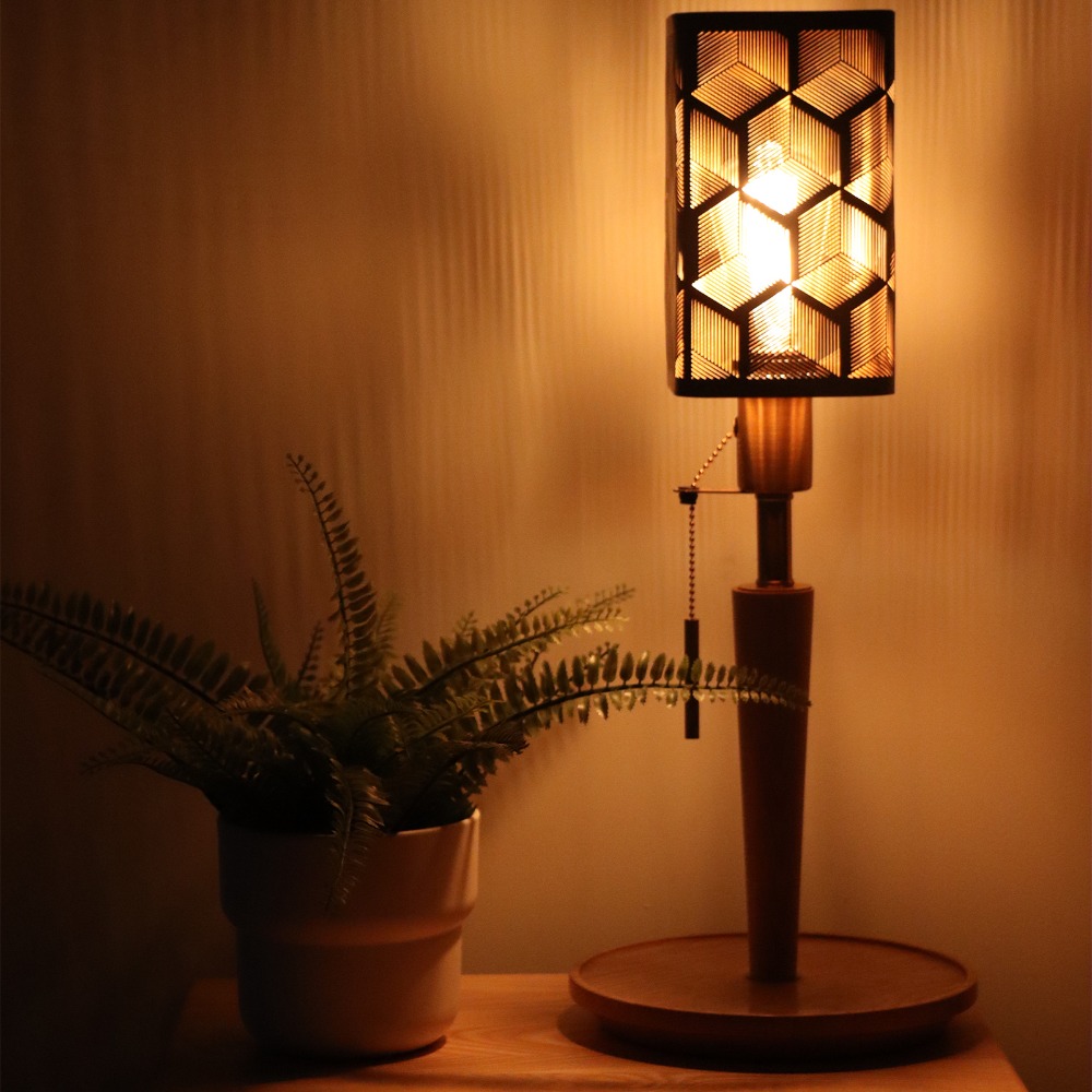 Modern Demir Abajur Geometrik  - Geometric Lamp Shade incelemesi ve fiyatı